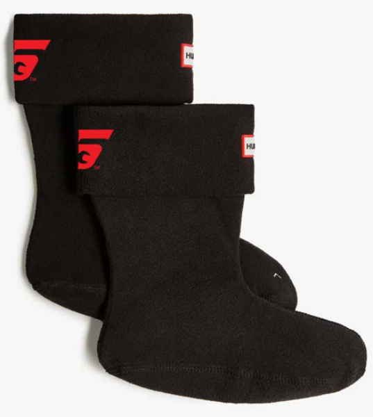Picture of Hunter Recycled fleece cuff short boot socks